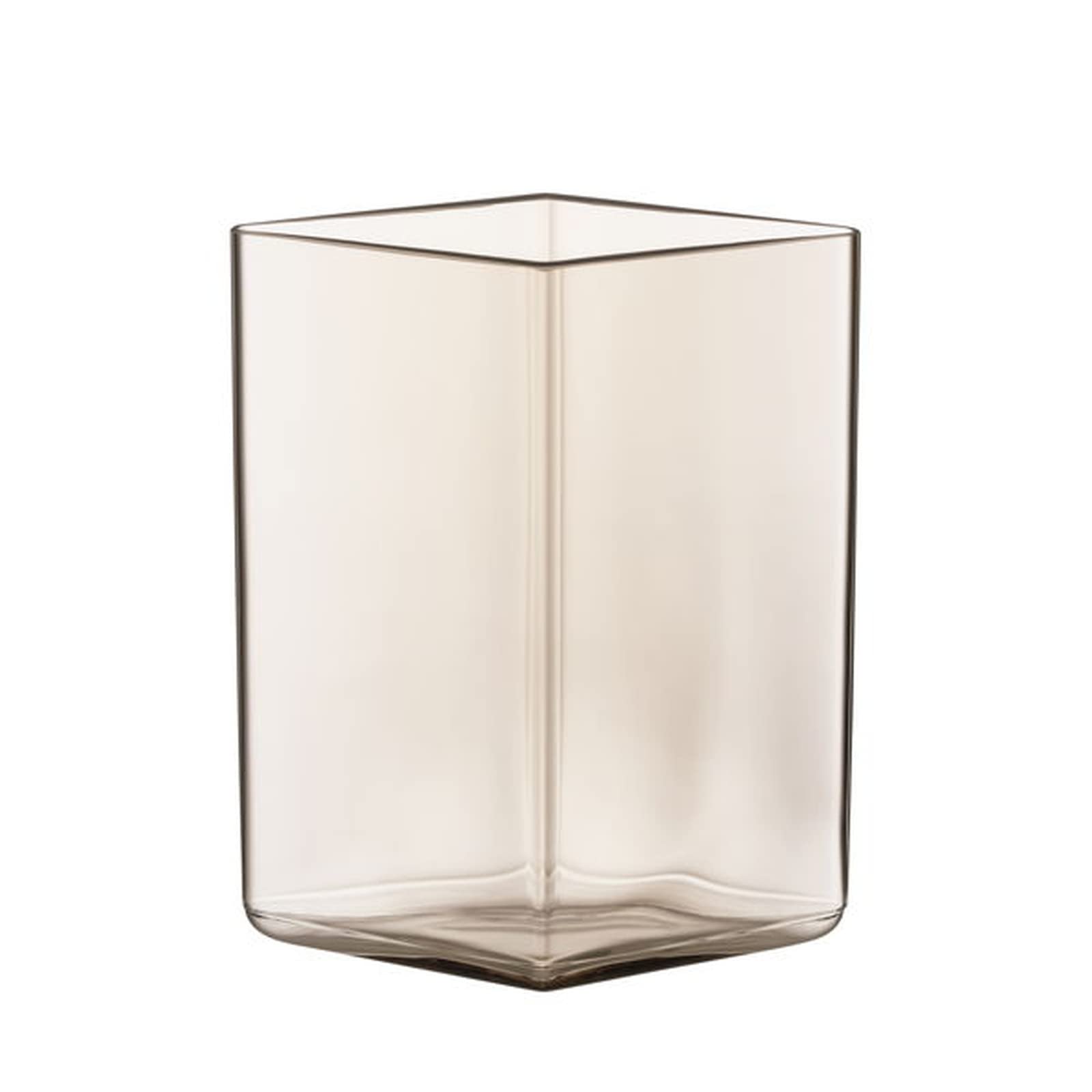 Iittala 1052180 Ruutu Vase, Glass, 115 x 140 mm