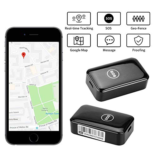 Dooreemee Free Mini Magnet GPS Tracker for Vehicle, Kids, Assets, Cars- Real-time Tracking Device with No Subscription fee