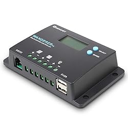 Renogy 10A 12V/24V PWM Postive Ground Solar Charge