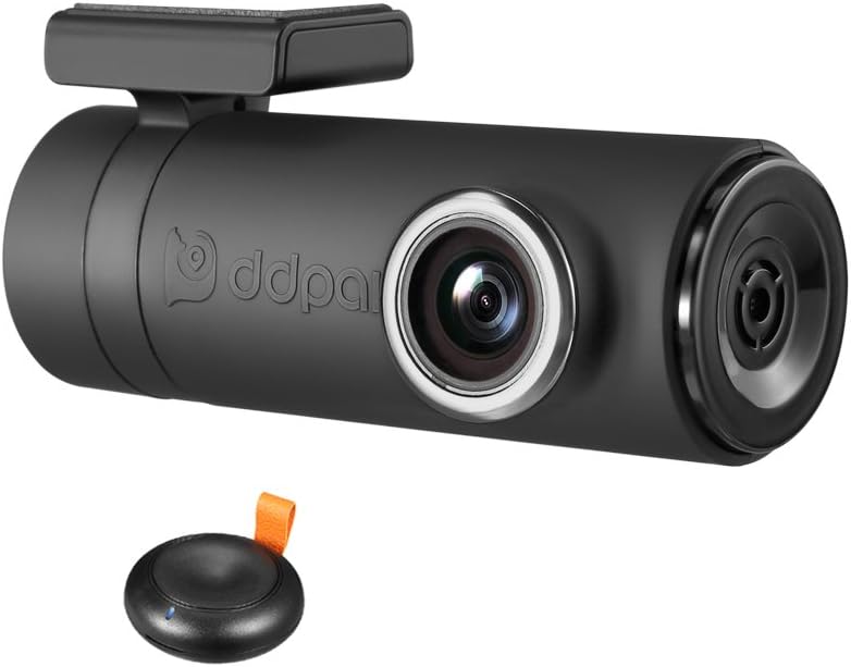 DDPai Mini2P WiFi Dash Cam With Distortionless Lens 1440P 2K Car Camera With Built-in Supercapacitor, G-sensor, Snapshot Button, WDR, Loop Recording, Parking Monitor By 1FPS