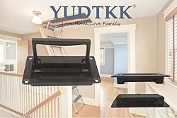 YUDTKK 2 Pack Zinc Alloy Recessed Pull Handles