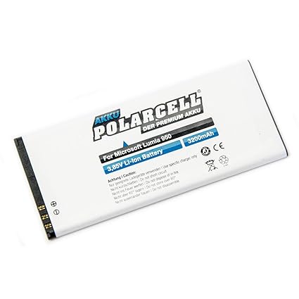 roxs Polarcell Akku für Microsoft Lumia 950-3200mAh