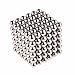 Magnetic Fidget Blocks, Premium Magnetic Sculpture Toy 216Pcs in 5mm for Intelligence Development and Stress Relief, a Great Toy for Office, Home, and Everywhere (Comes in a Metal Gift box)