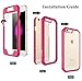 iPhone 6S Case, iPhone 6 Case, Style4U Slim Shock Absorbent Scratch Resistant Full Body Protection Hybrid Armor Defender Case for Apple iPhone 6S / 6 with 1 Stylus [Hot Pink]