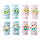 Baby Knee Pads, Oukinakinn Walking Kneepads for crawling Memory Foam Pad Cushion
