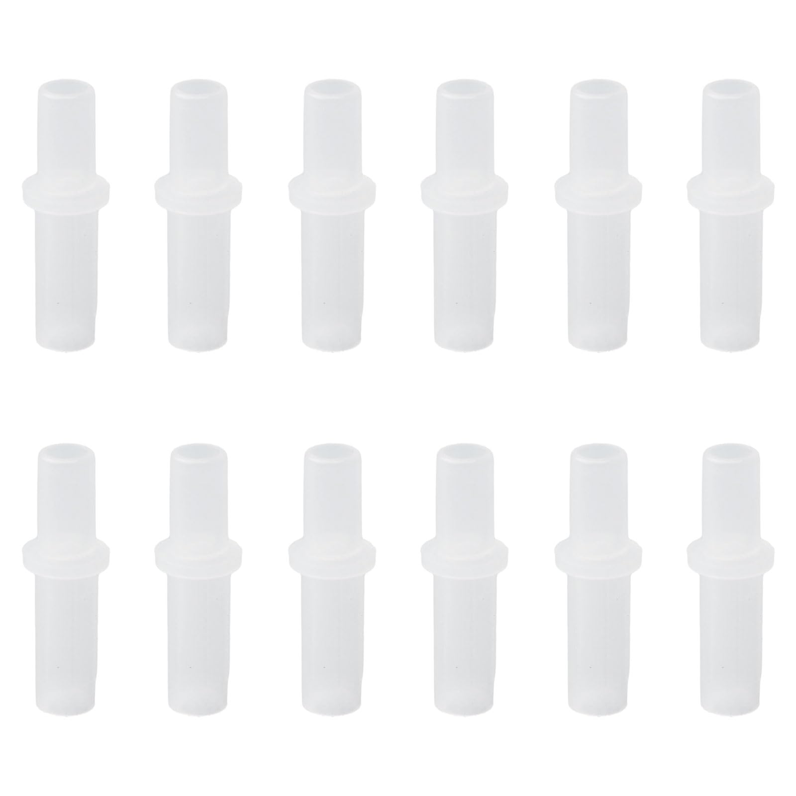 UFURMATE Bi Fold Door Top Pivot, 12 Pcs Plastic Bi Fold Closet Door Top Pivots Bifold Closet Door Hardware Repair Parts, Outside Diameter 3/8 Inch — image 1