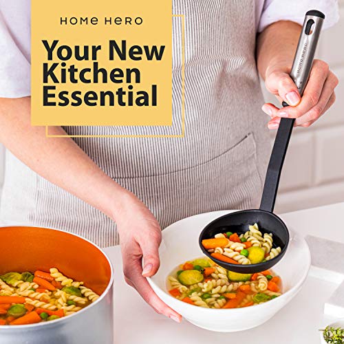 image for Home Hero Soup Ladle Spoon - Nylon Ladle for Soup Ladles Soup Serving 