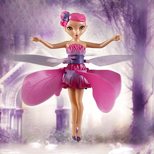 Flying Fairy Doll Hand Infrared Induction Control Dolls Child Fly Toy Gift