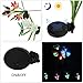 Solar Garden Lights Outdoor,WOHOME Solar Stake Lights Outdoor, Waterproof Multi Color Changing with 6 Lily Flowers,1 Butterfly,1 Dragonfly,Solar LED Decorative Lights for Garden,Patio,Backyard