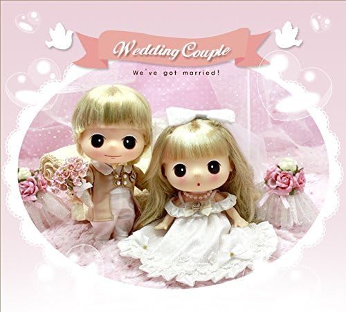 Ddung 7" Wedding Couple Doll Figure Collectible Toy Girl Korean Kawaii Best Gift for Everyone