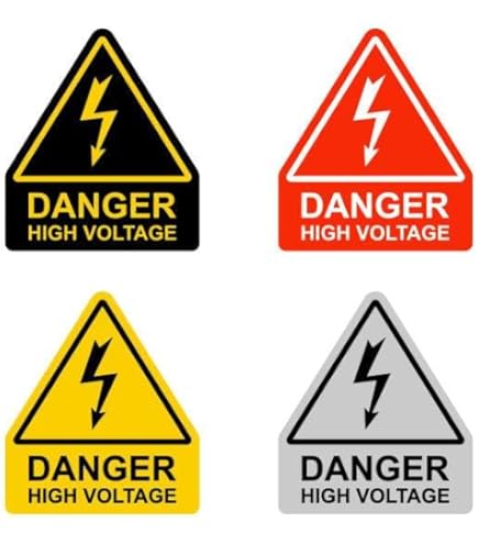 DY-NISTIC Danger 440 Volts Sign Board (For Use Electrical Panel Box) Emergency Sign Price In - Foto 10
