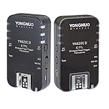 YONGNUO Wireless ETTL Flash Trigger YN622C II with High-Speed Sync HSS 1/8000s for Canon Camera