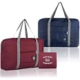 thumbnail image 2 of 4-Pack Foldable Travel Duffel Bags - Waterproof Lightweight Carry-On Bags For Gym, Weekend Trips & Shopping 2 of 12