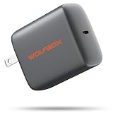 Wolfbox 65W Type-C PD Charge Compatible with Wolfbox Brand Jump Starter, Fast Charging, Universal Compatibility