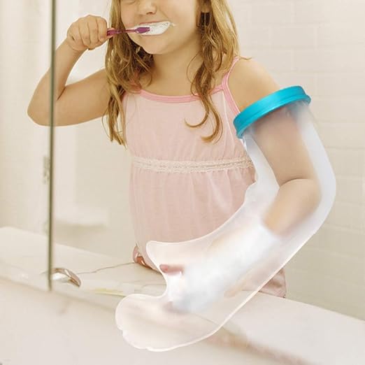 Cast Covers for Shower Arm Kids, Cast Protector Waterproof Children Cast Bandage