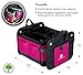 TRUNKCRATEPRO Pink Car Accessories For Women, Trunk Organizer For Car, Suv, Jeep Premium Adjustable Multi Compartments Collapsible (Large Capacity)