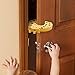 BABY CORNER GUARDS 8 PIECE & 4 DOOR STOPPERS - CHILD PROOFING SPECIAL KIT. PROTECT YOUR KIDS FROM DAMAGE, CARE ABOUT CHILD SAFETY