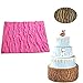 Fondant Impression Mat, Tree Bark Texture Design- Christmas Molds Silicone-Cake Decorating Supplies for Cupcake Wedding Cake Decoration