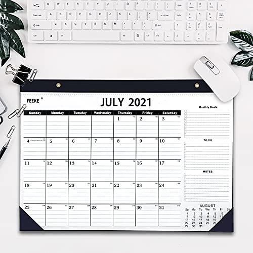 2021 Desk Calendar July 2021 to December 2022, 18 Months Desk Calendar