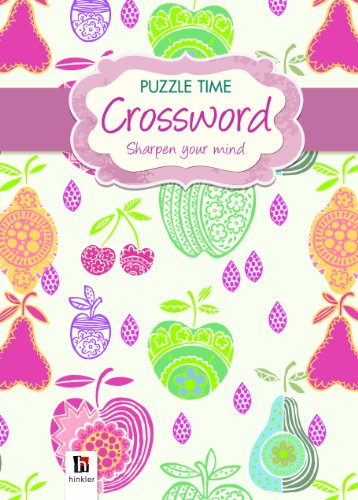 Puzzle Time Crossword by Hinkler books