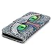 iPhone 6S Plus Case, iPhone 6 Plus Case, JanCalm [Kickstand] Pattern Premium PU Leather Wallet [Card/Cash Slots] Flip Case Cover for  iPhone 6/6S Plus + Crystal Pen (Big eye Owl)