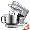 MIC Stand Mixer 5.5L Stainless Steel Blender 1500W 6 Speed Food Mixer for Baking Kitchen Electric with Mixing Bowl/Dough…