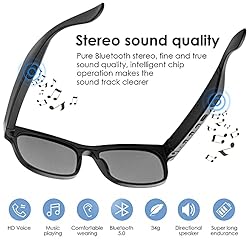 Smart Glasses Wireless Bluetooth Sunglasses Open