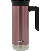 Contigo Superior 2.0 Travel Mug with Handle, 20 oz - Leak-Proof Lid, Insulated Stainless Steel - Cupholder Friendly, Dishwasher Safe – Pine Berry