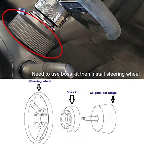 Universal 380mm 15" Inch Grant Classic Nostalgia Style Wood Grain Steering Wheel with Horn Kit - Thumbnail 7