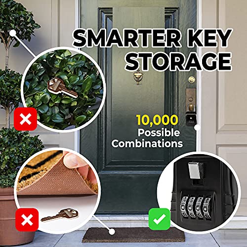Lion Locks 1500 Key Storage Lockbox, SetYourOwn Code Lock Portable