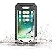 vcloo iPhone 7 Waterproof Case/4.7 Inch, Underwater Case for iPhone 7, Dust Proof, Snow Proof, Shock Proof, Heavy Duty Protective Carrying Full Sealed Case Cover Protector for iPhone 7 (Black)
