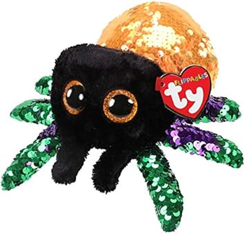Ty – Flippables – Peluche con Lentejuelas Brillantes – Glint de Halloween: Amazon.es: Juguetes y juegos