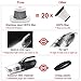 Car Vacuum Cleaner - (Upgraded) DC 12V 120W High Power 4200pa Suction with LED Light and Stainless Steel HEPA Filter, Portable Handheld Corded Wet Dry Auto Vacuum Car Dustbuster, by Tcisa