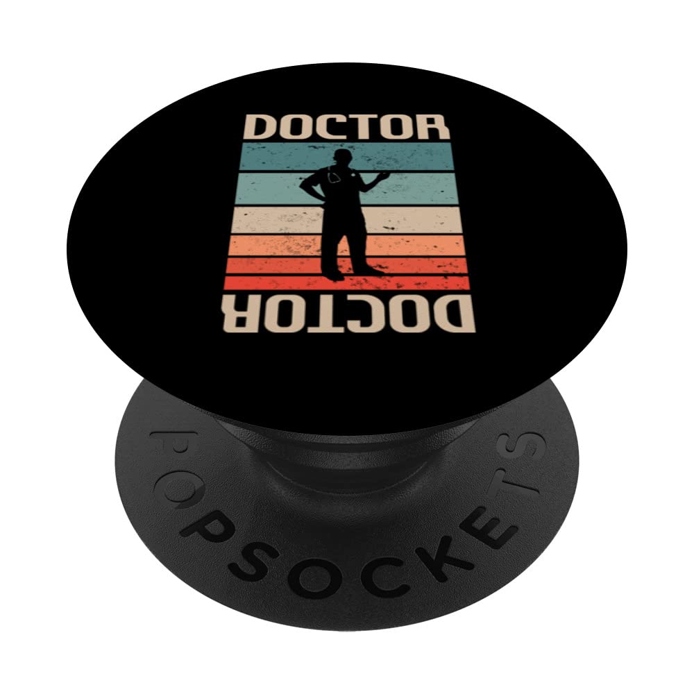 Retro Vintage Classic Doctor Medical PopSockets Swappable PopGrip — image 1