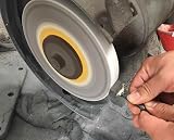 LIANRISES 2pc Diamond Grinding Wheel Dresser 45x10mm Electroplated Grinder Tool view 6