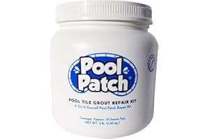 Pool Patch Gray Pool Tile Grout Repair Kit, 3-Pound, Gray
