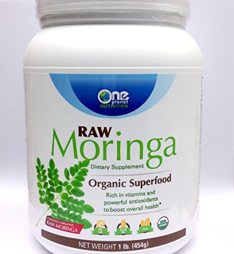 Moringa - USDA Certified Organic Raw Moringa (1lb)