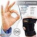 4well Knee Patella Support Brace for Men Women - Best Open Patella Knee Stabilizer for Walking Injury Recovery Running Sport ACL | Non Slip Comfortable Adjustable Knee Brace Neoprene