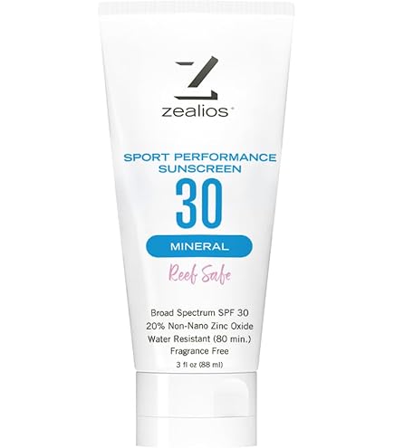 Amazon.com: Zealios Sport Performance Mineral Reef Safe SPF 30