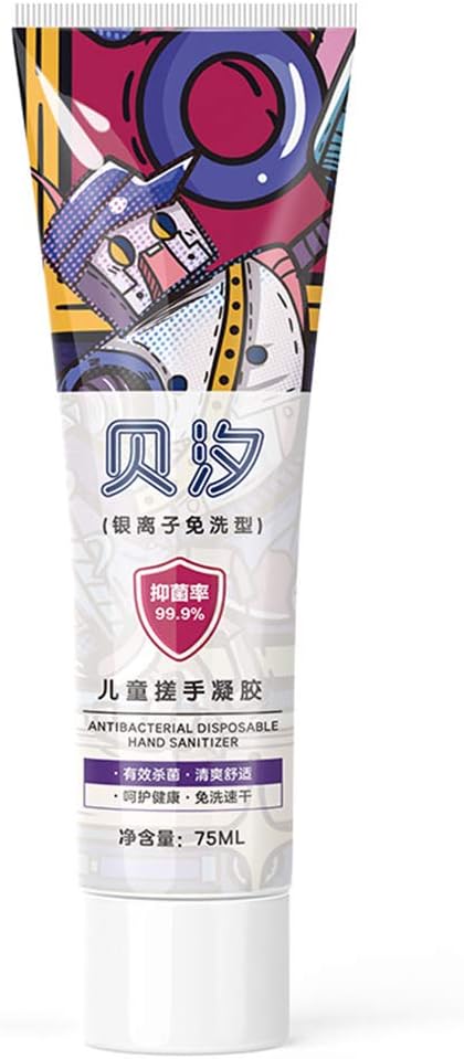 TeemorShop Children Baby Hand Sanitizer Gel Silver Ion Disposable Hand Soap Quick Drying