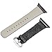 Apple Watch Band, iitee Glitter Bling Replacement Leather Bracelet for Apple Watch Series 3 Series 2 Series 1 (Black 42mm)