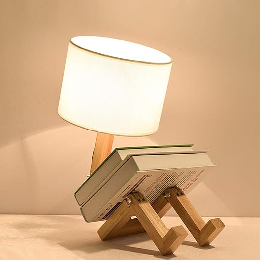 Kreative Roboter Schreibtischlampe, Verstellbare kann Bücher setzen