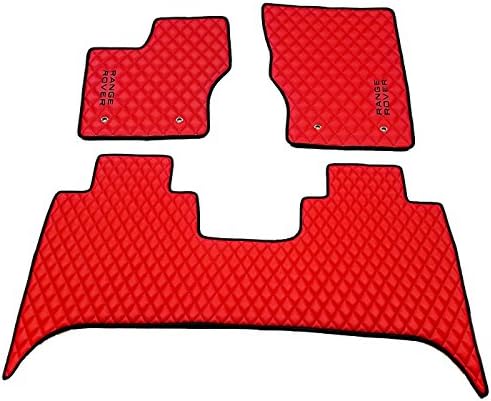 Land Rover Range Rover Full Size Handmade Diamond Stitch Floor Mats w/ Custom Color Options 2014 2015 2016 2017