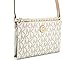 Michael Kors Signature Fulton EW Crossbody Bag PVC Vanilla