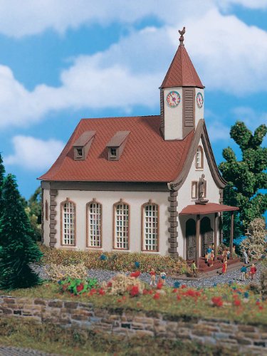 Z Scale Village Church -- 4-9/16 x 3