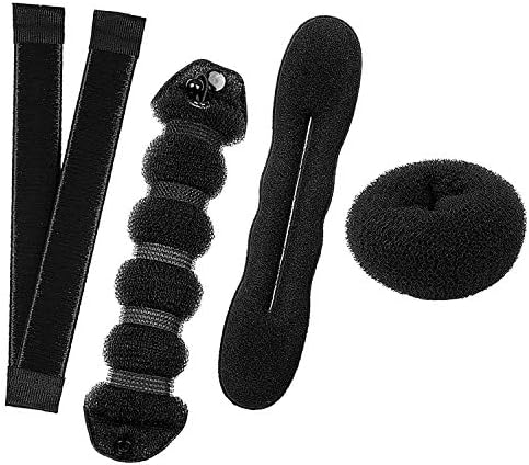 Hair Bun Maker Bundle (4 different models - Black)