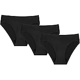 KNIX Kt Light Leakproof No-Show Bikini - Period Underwear for Teens - Machine Washable (3 Pack)