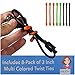 EliteTechGear Twist Ties For Organizing Your Gear 8-Pack 3 Inch (Multicolored)