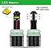 Alla Lighting Directly Plug & Play 1300 Lumens CAN-BUS Error Free 21W CREE Extremely Super Bright Yellow 7440 7441 W21W 7440NA LED Bulbs for Turn Signal Blinker Light Lamps Replacement