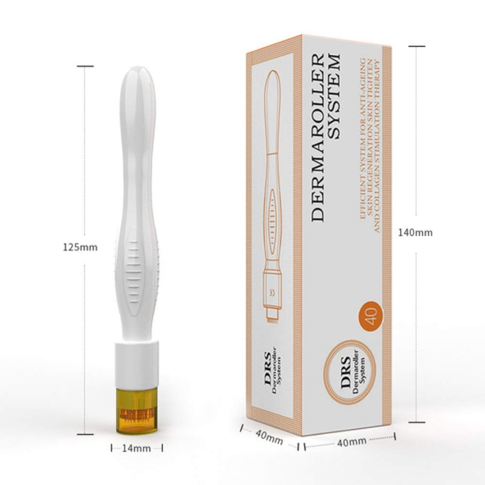 Professional Beauty Facial Body Beauty Devices 40Pin Titanium Derma Stamp Pen(0.5): Beauty